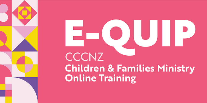 2024 E-QUIP Children & Families Ministry Online Training logo